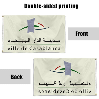 Fyon Casablanca, Morocco Flag Banner