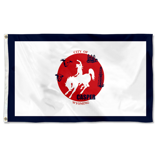 Fyon Casper, Wyoming flag Banner