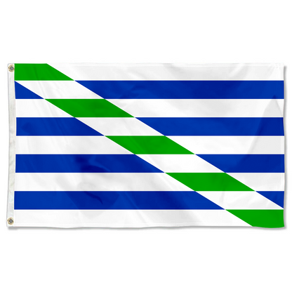 Fyon Cataño, Puerto Rico flag banner