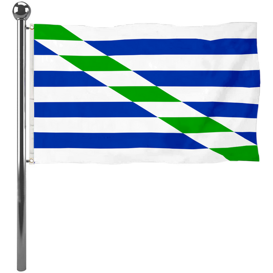 Fyon Cataño, Puerto Rico flag banner