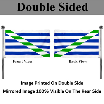 Fyon Cataño, Puerto Rico flag banner