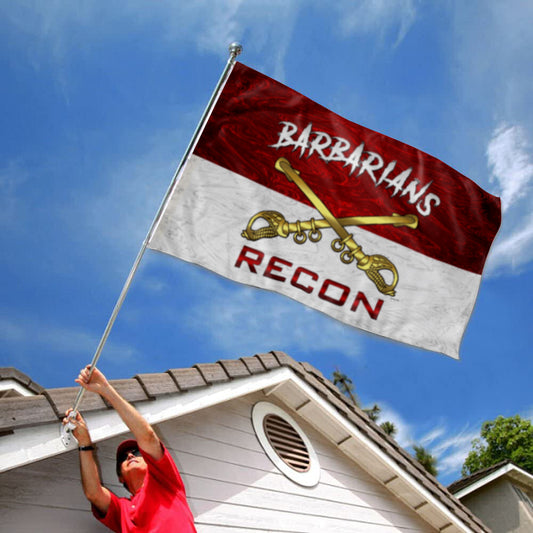 Fyon Cavalry Barbarians Recon Flag Indoor and outdoor banner
