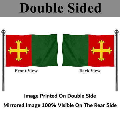 Fyon Ceiba, Puerto Rico flag banner