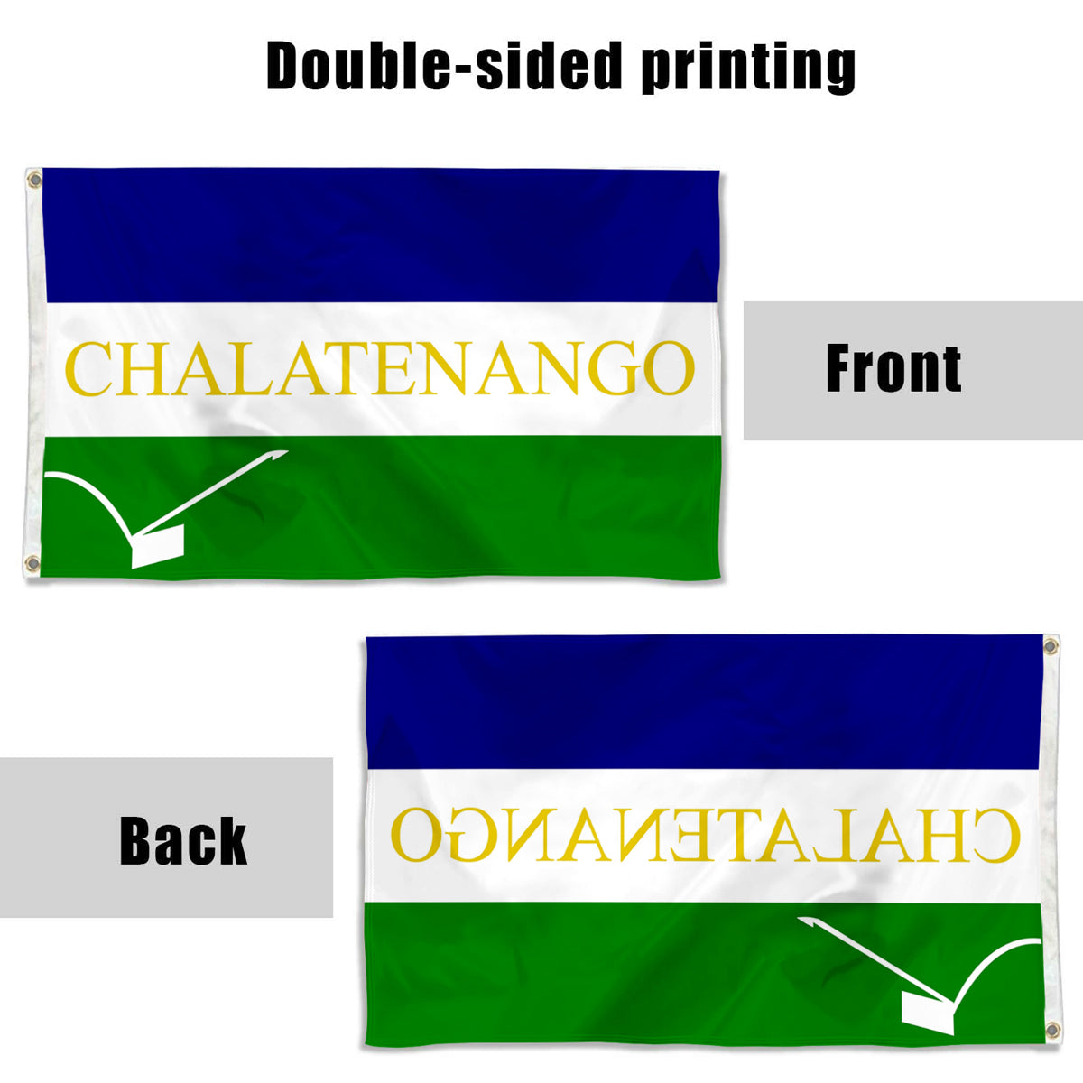 Fyon Chalatenango Department, El Salvador flag Indoor and outdoor banner