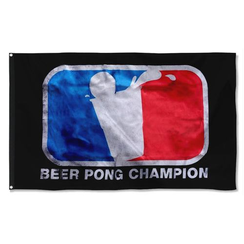 Fyon Champ RB Cup Beer Pong Champion Flag Indoor and outdoor banner