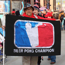 Fyon Champ RB Cup Beer Pong Champion Flag Indoor and outdoor banner