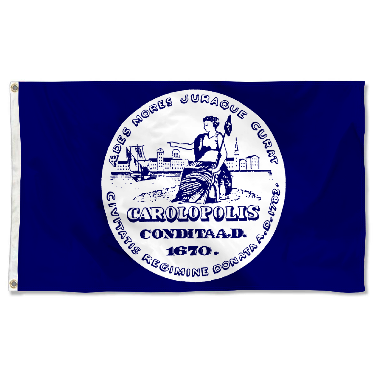Fyon Charleston, South Carolina flag (1882–1952) Banner