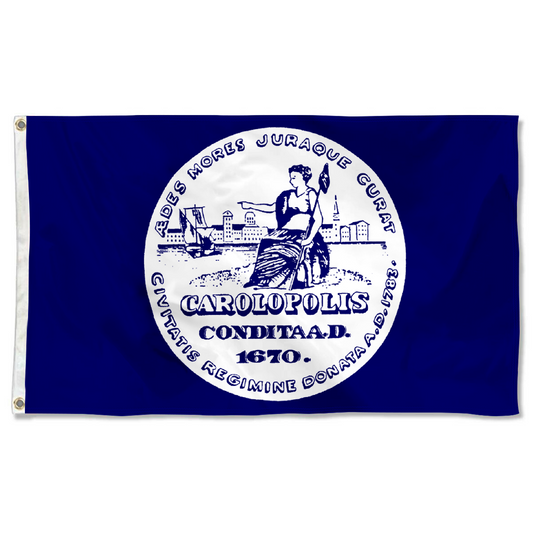 Fyon Charleston, South Carolina flag (1882–1952) Banner
