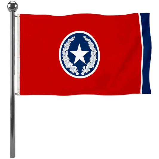 Fyon Chattanooga, Tennessee flag(1923–2012) Banner