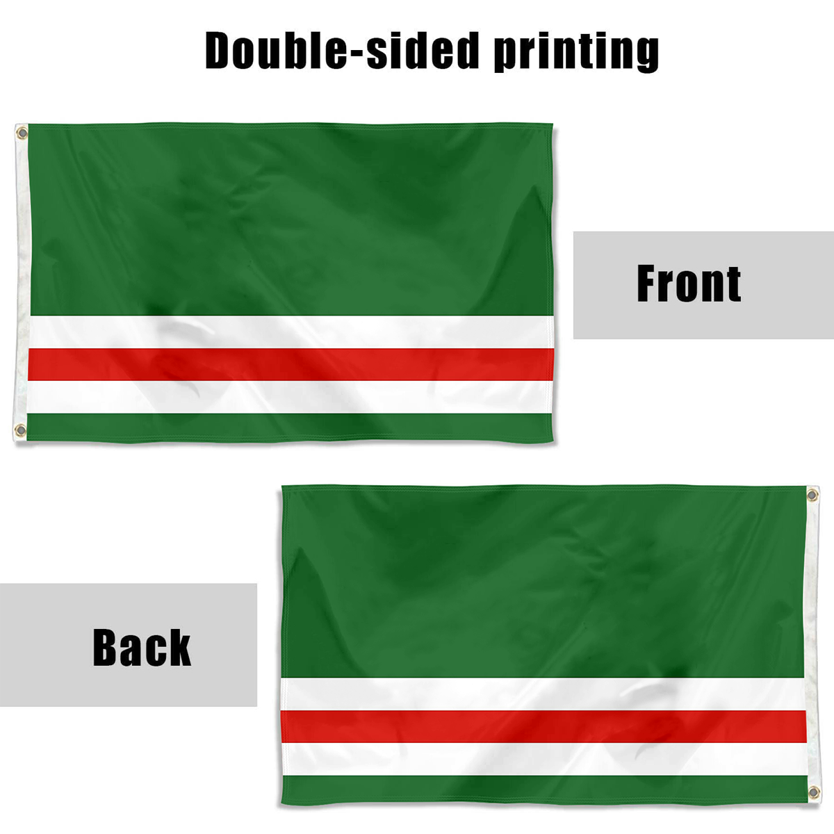Fyon Chechen Republic of Ichkeria flag Indoor and outdoor banner