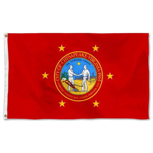 Fyon Chesapeake, Virginia flag Banner