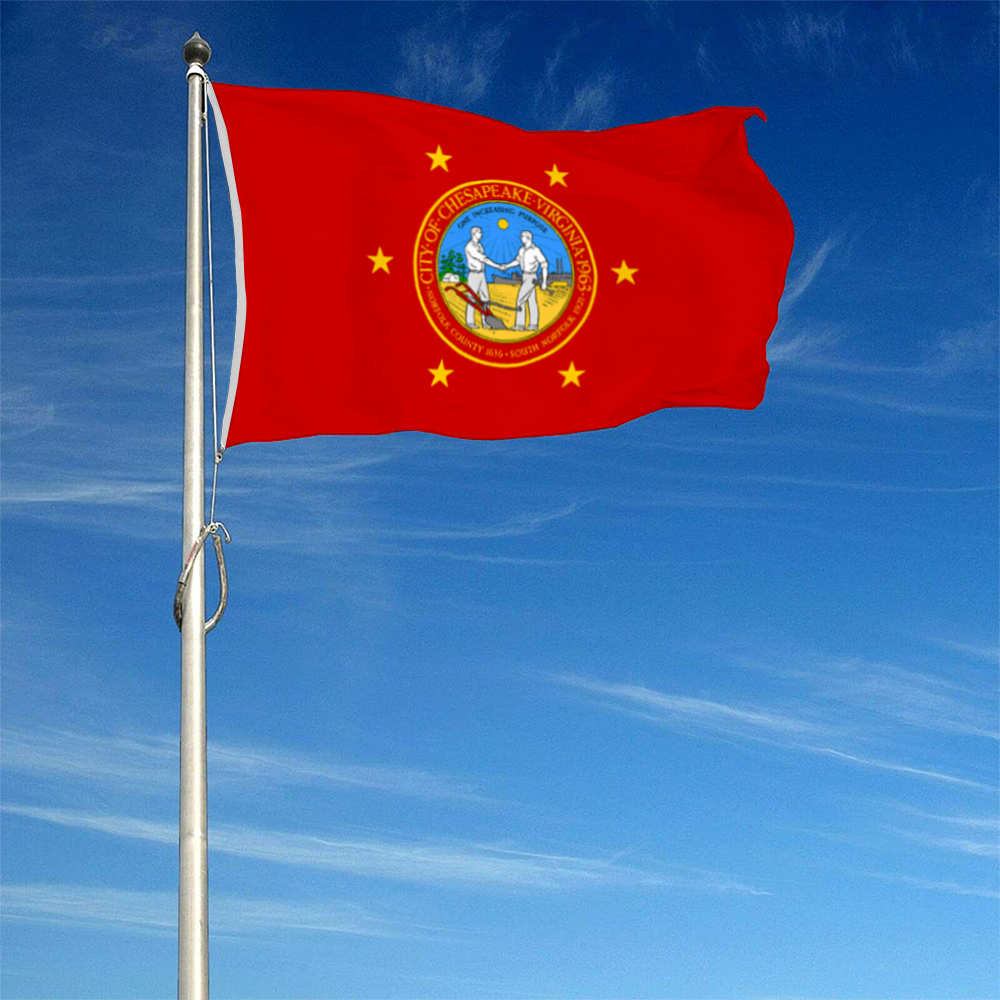 Fyon Chesapeake, Virginia flag Banner