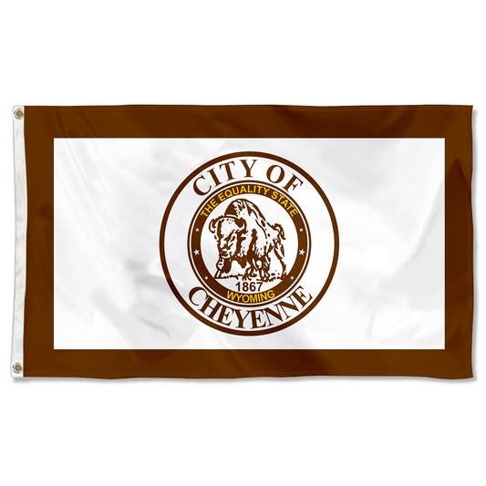 Fyon Cheyenne, Wyoming flag  Banner