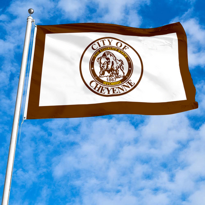 Fyon Cheyenne, Wyoming flag  Banner