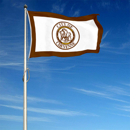 Fyon Cheyenne, Wyoming flag  Banner