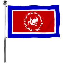 Fyon Cheyenne, Wyoming flag(1967–1985)  Banner