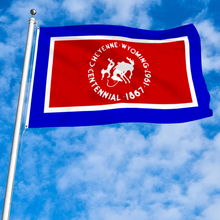 Fyon Cheyenne, Wyoming flag(1967–1985)  Banner