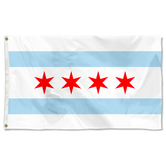 Fyon Chicago, Illinois flag Banner