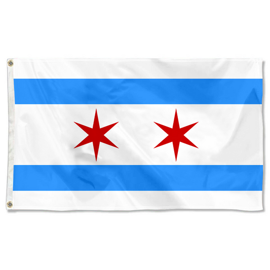 Fyon Chicago, Illinois flag (1917–1933 ）flag Banner