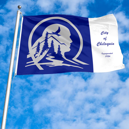 Fyon Chiloquin, Oregon flag Banner