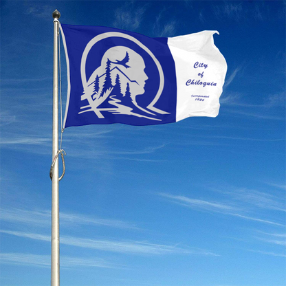 Fyon Chiloquin, Oregon flag Banner