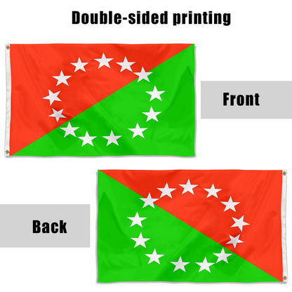 Fyon Chiriqui Panamà Flag Indoor and outdoor banner 33004