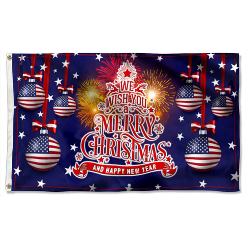 Fyon Christmas Santa Comin’ Flag  41335  Indoor and outdoor banner