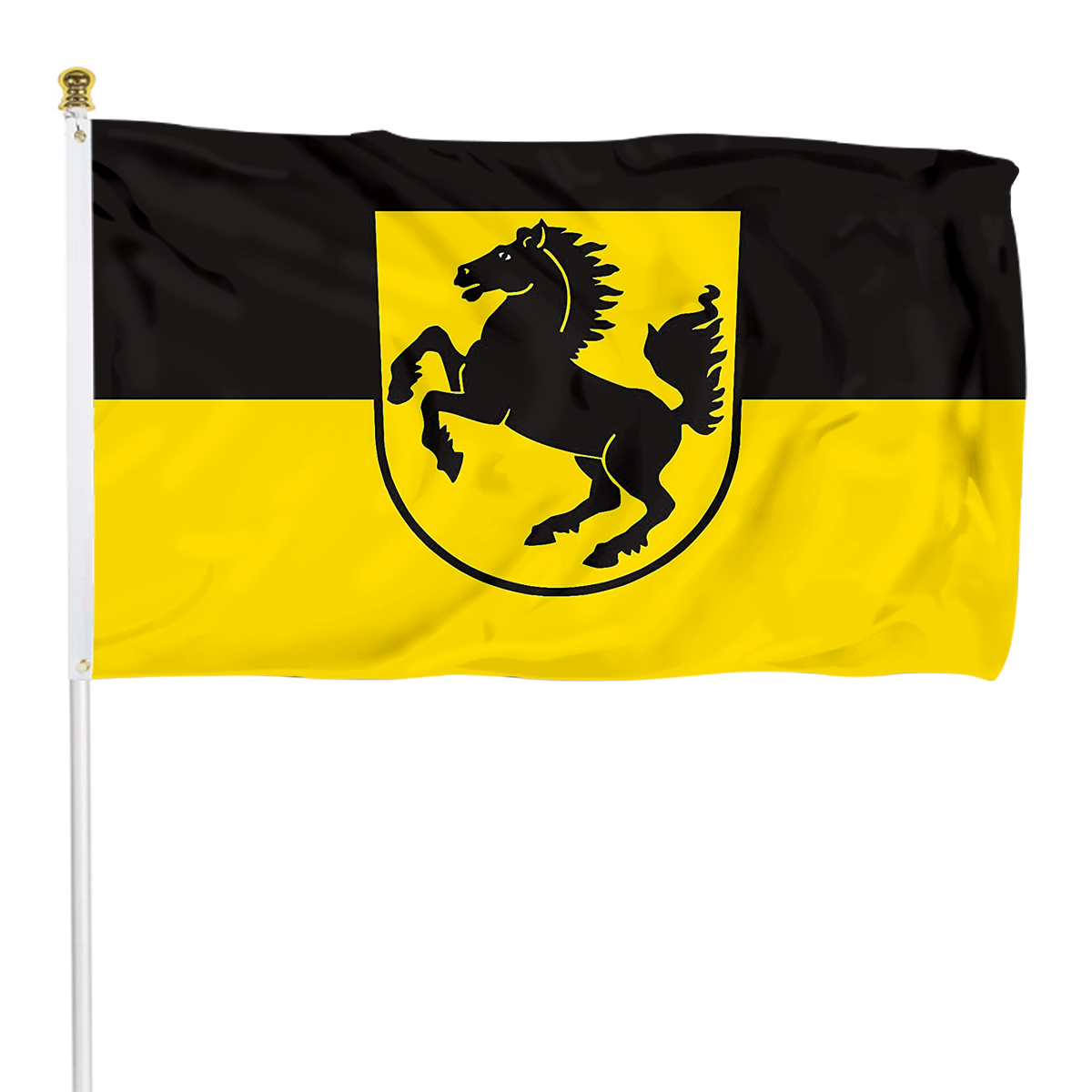 Fyon City of Stuttgart flag Indoor and outdoor banner