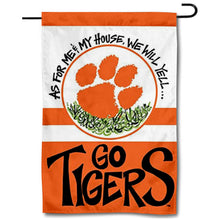 Fyon Clemson House and Garden Flag Banner