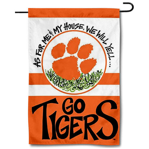 Fyon Clemson House and Garden Flag Banner