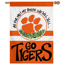 Fyon Clemson House and Garden Flag Banner