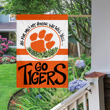 Fyon Clemson House and Garden Flag Banner