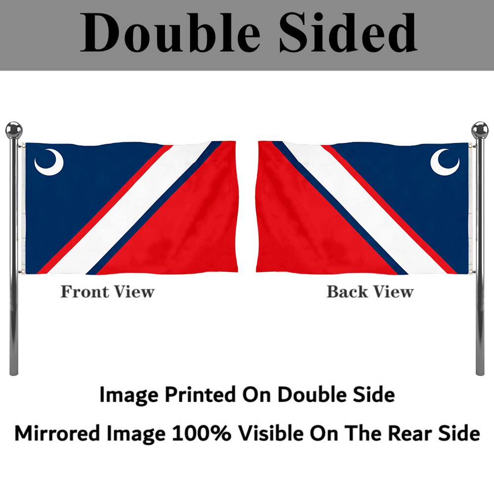 Fyon Clinton, South Carolina flag banner