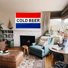 Fyon Cold Beer Flag  Indoor and outdoor banner