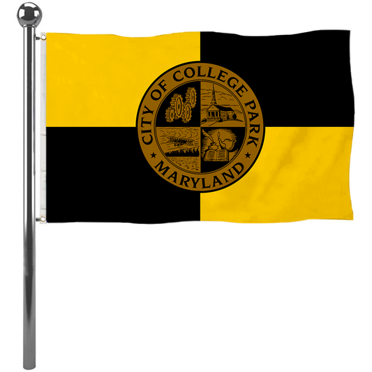 Fyon College Park, Maryland flag Banner