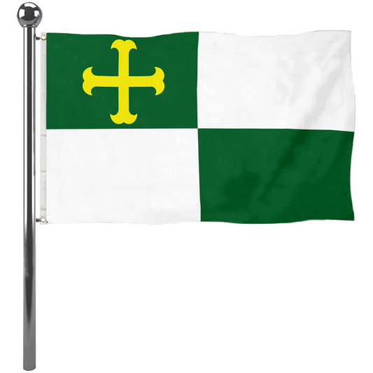 Fyon Comerio, Puerto Rico flag banner