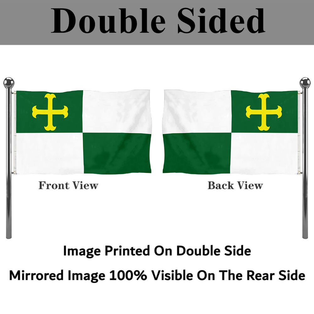Fyon Comerio, Puerto Rico flag banner