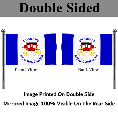 Fyon Concord, New Hampshire flag Banner