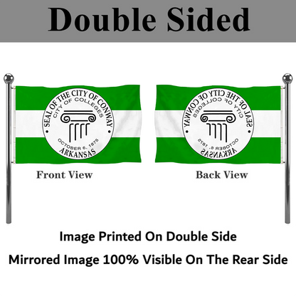 Fyon Conway, Arkansas Flag Banner