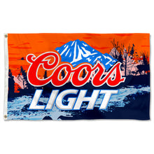 Fyon Coors Light Blue Beer Flag Banner