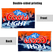 Fyon Coors Light Blue Beer Flag Banner