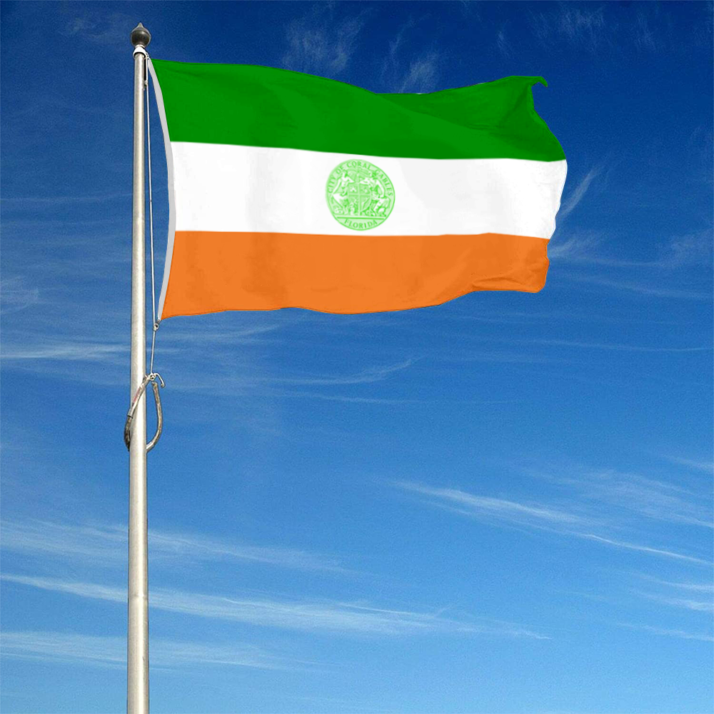 Fyon Coral Gables, Florida flag Banner