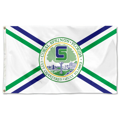 Fyon Coral Springs, Florida flag  Banner