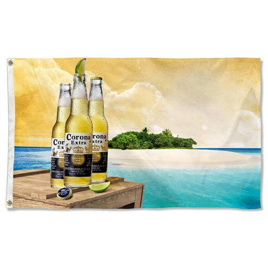 Fyon Corona Extra light Flag Banner