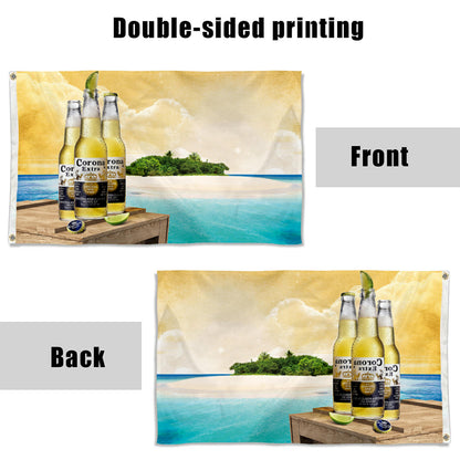 Fyon Corona Extra light Flag Banner