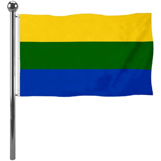 Fyon Corozal, Puerto Rico flag banner