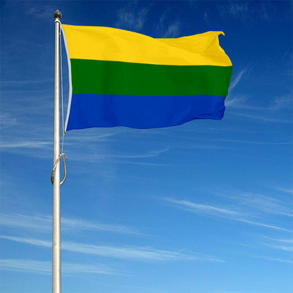 Fyon Corozal, Puerto Rico flag banner
