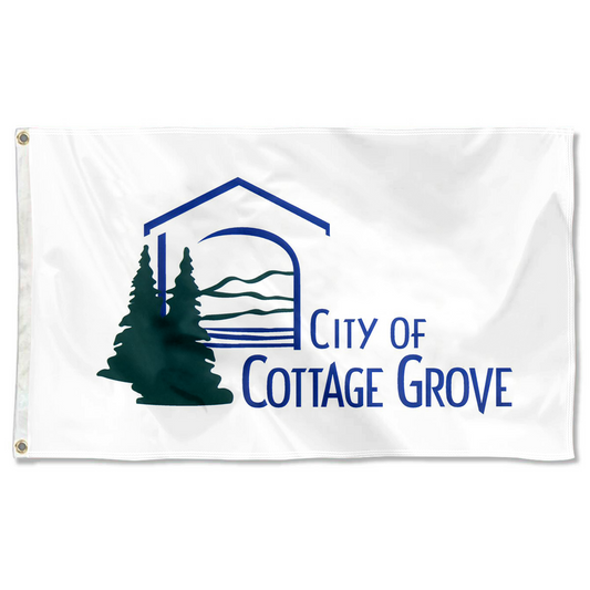 Fyon Cottage Grove, Oregon flag Banner