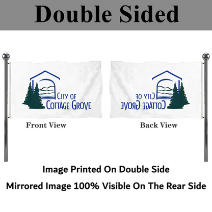 Fyon Cottage Grove, Oregon flag Banner