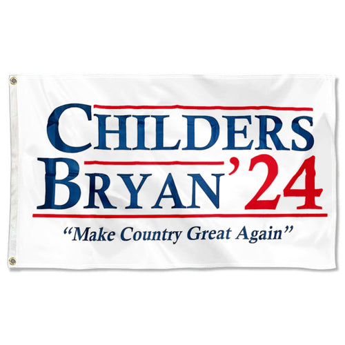 Fyon Country Music Childers Byran 24 Flag White Indoor and outdoor banner